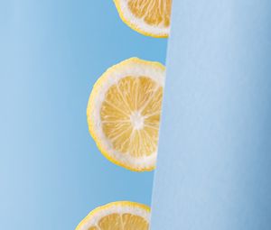 Preview wallpaper lemon, slices, fruit, citrus