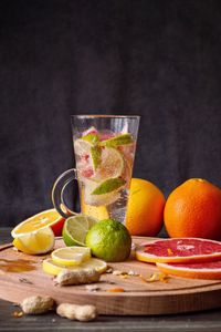 Preview wallpaper lemonade, mug, fruit, citrus