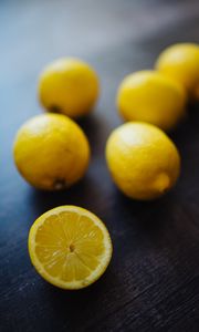 Preview wallpaper lemons, citrus, fruit, yellow, fresh