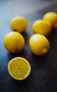 Preview wallpaper lemons, citrus, fruit, yellow, fresh