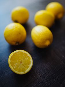 Preview wallpaper lemons, citrus, fruit, yellow, fresh