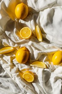 Preview wallpaper lemons, fruit, citrus, slices, yellow