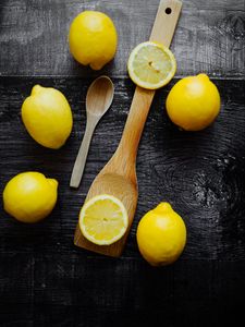 Preview wallpaper lemons, fruit, citrus, fresh