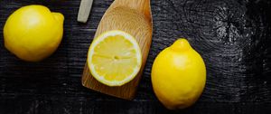 Preview wallpaper lemons, fruit, citrus, fresh