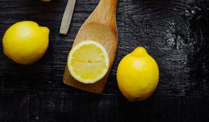 Preview wallpaper lemons, fruit, citrus, fresh