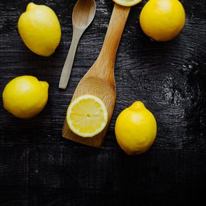Preview wallpaper lemons, fruit, citrus, fresh