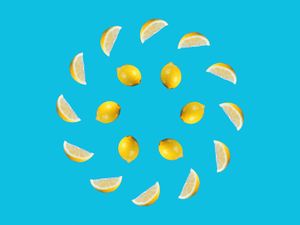 Preview wallpaper lemons, fruit, slices, citrus, yellow