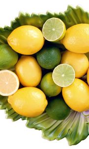 Preview wallpaper lemons, limes, citrus