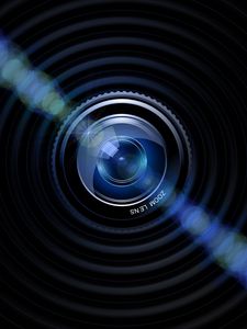 Preview wallpaper lens, camera, bokeh, glare