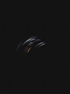 Preview wallpaper lens, camera, minimalism, dark