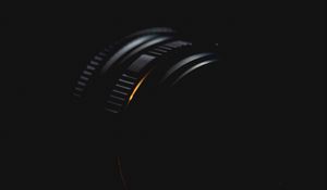 Preview wallpaper lens, camera, minimalism, dark