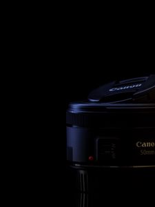 Preview wallpaper lens, dark, camera