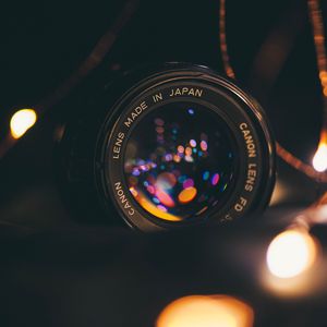 Preview wallpaper lens, macro, camera, glare
