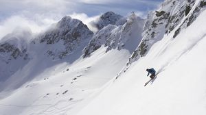 Preview wallpaper les trois vallees, ski resort, three valleys, alps