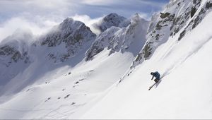 Preview wallpaper les trois vallees, ski resort, three valleys, alps