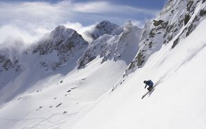 Preview wallpaper les trois vallees, ski resort, three valleys, alps