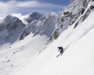 Preview wallpaper les trois vallees, ski resort, three valleys, alps