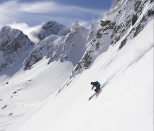 Preview wallpaper les trois vallees, ski resort, three valleys, alps