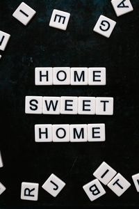 Preview wallpaper letters, words, phrase, home