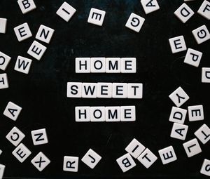 Preview wallpaper letters, words, phrase, home