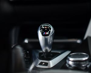 Preview wallpaper lever, gearbox, car, control panel, bmw m3, bmw