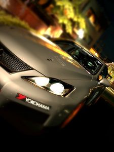 Preview wallpaper lexus, cars, beige, front bumper, headlights