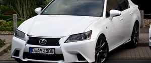 Preview wallpaper lexus, gs450h, f sport, white