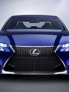 Preview wallpaper lexus gs f, lexus, front view