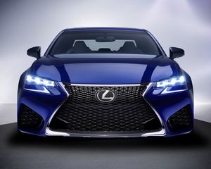 Preview wallpaper lexus gs f, lexus, front view