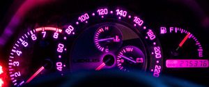 Preview wallpaper lexus is 200, lexus, speedometer, interior, glow