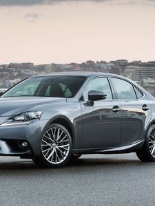 Preview wallpaper lexus, is 200t, side view, silver