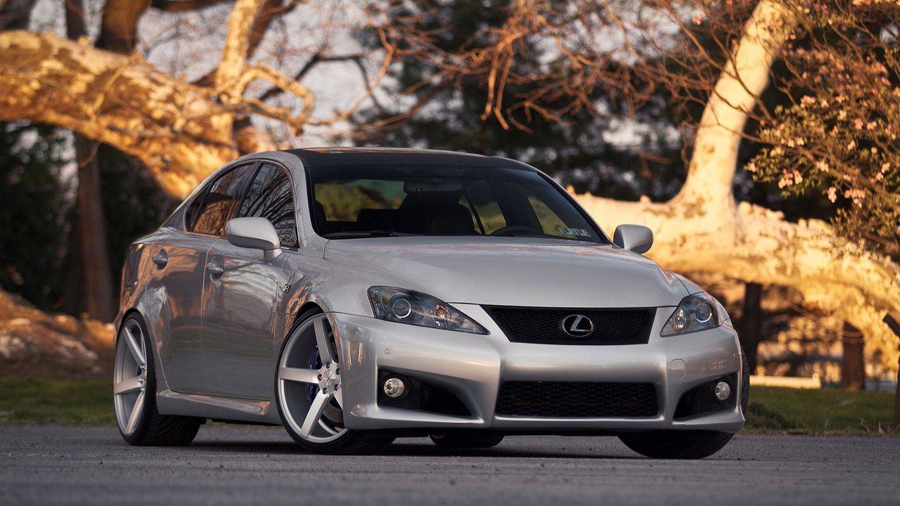 Wallpaper lexus is 250, lexus, silver, front view