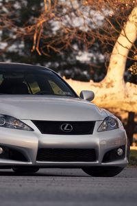 Preview wallpaper lexus is 250, lexus, silver, front view