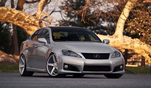 Preview wallpaper lexus is 250, lexus, silver, front view