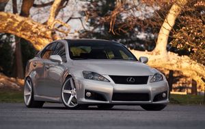 Preview wallpaper lexus is 250, lexus, silver, front view