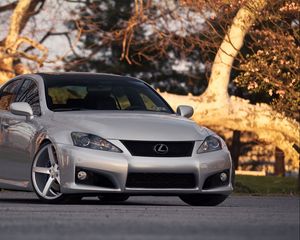 Preview wallpaper lexus is 250, lexus, silver, front view