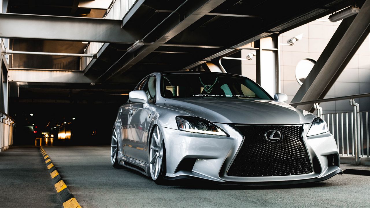 Wallpaper lexus is, lexus, tuning, silver hd, picture, image