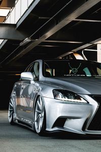 Preview wallpaper lexus is, lexus, tuning, silver