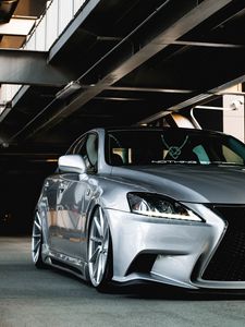 Preview wallpaper lexus is, lexus, tuning, silver