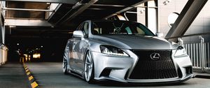 Preview wallpaper lexus is, lexus, tuning, silver