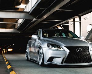 Preview wallpaper lexus is, lexus, tuning, silver