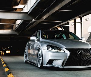 Preview wallpaper lexus is, lexus, tuning, silver