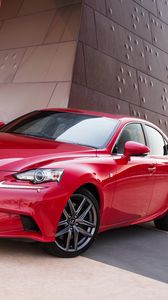 Preview wallpaper lexus, is, red, side view