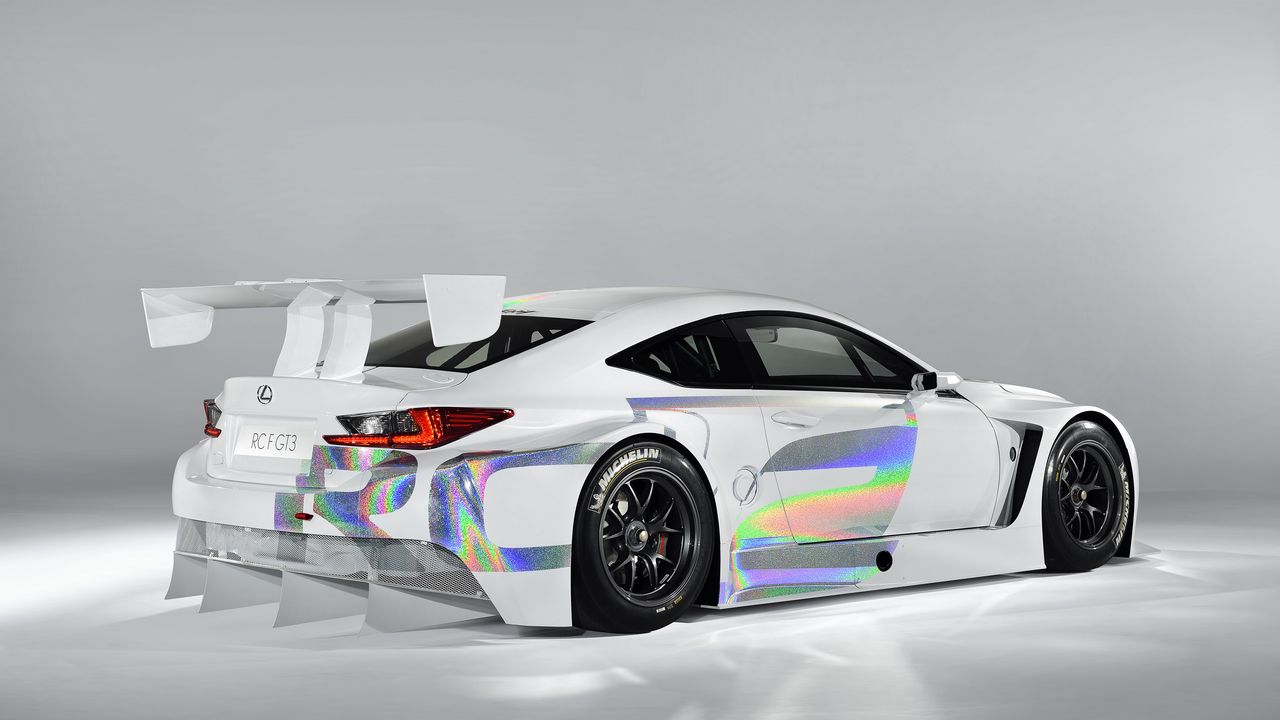 Wallpaper lexus, rc-f, gt3, rc, concept, white, tuning