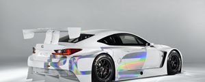 Preview wallpaper lexus, rc-f, gt3, rc, concept, white, tuning