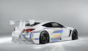 Preview wallpaper lexus, rc-f, gt3, rc, concept, white, tuning