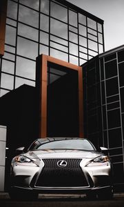 Preview wallpaper lexus rx, lexus, car, silver, front view