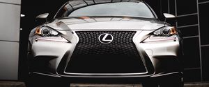 Preview wallpaper lexus rx, lexus, car, silver, front view