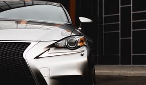 Preview wallpaper lexus rx, lexus, car, silver, front view