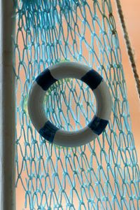 Preview wallpaper life buoy, grid, blue, white